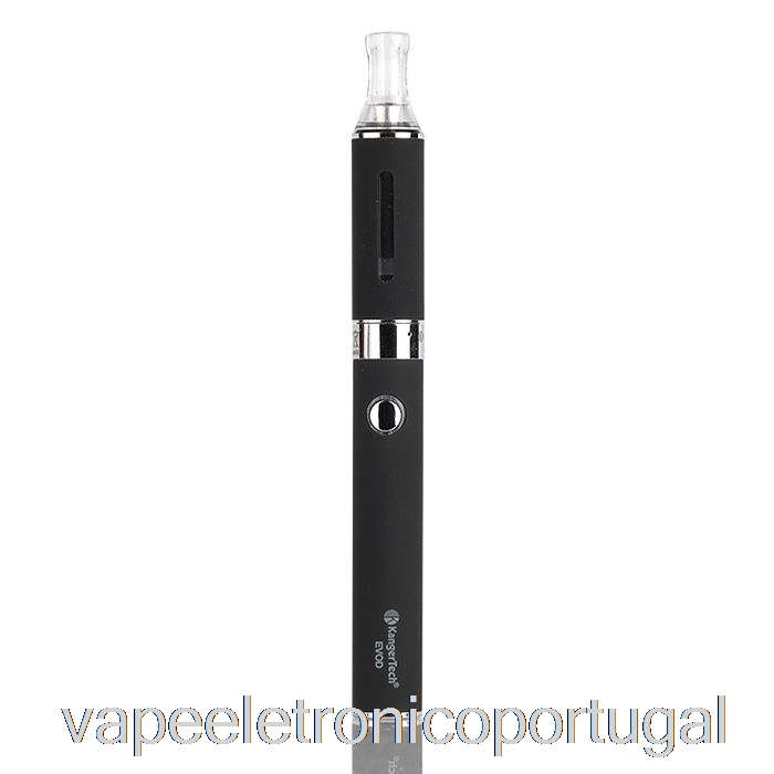 Vape Eletrônico Kanger Evod Blister Kit Preto